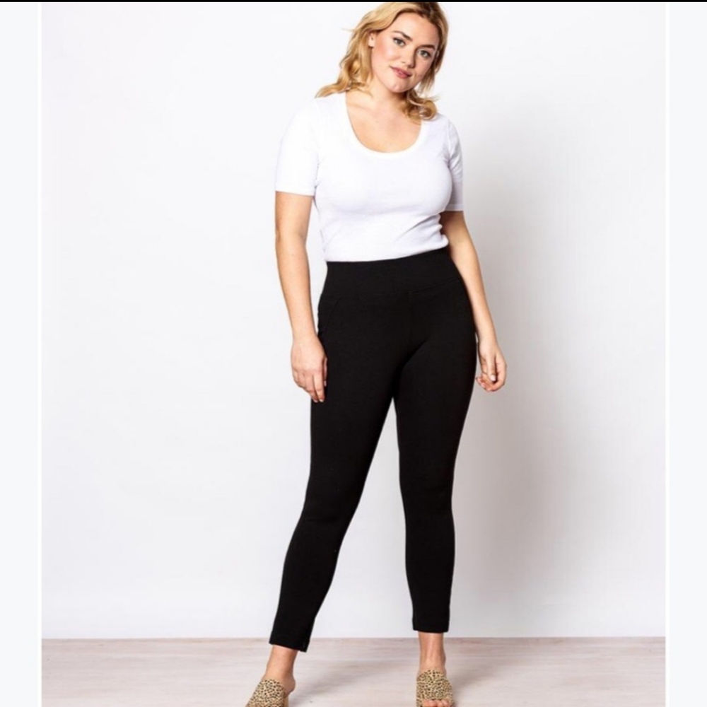 Brass ponte pant